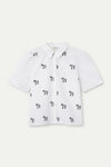 Safari Print Short Sleeve Shirt