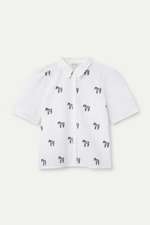 Safari Print Short Sleeve Shirt