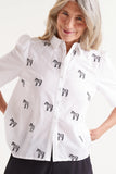 Safari Print Short Sleeve Shirt