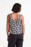 Terrazzo print strappy top