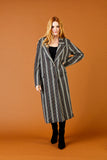 Irina Long Stripe Jacket