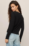Junie Long Sleeve Tee - Black