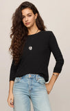 Junie Long Sleeve Tee - Black