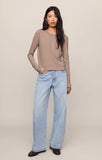 Junie Long Sleeve Tee - Heather Ash