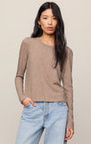Junie Long Sleeve Tee - Heather Ash