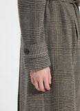 Marla Brushed Ponte Belted Trench Coat