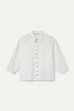 Multi Colored Jewel Button Blouse