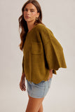 Scalloped Edge Sweater