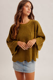 Scalloped Edge Sweater