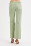 TUMMY CONTROL MID RISE WIDE LEG PANTS
