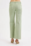 TUMMY CONTROL MID RISE WIDE LEG PANTS