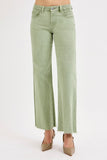 TUMMY CONTROL MID RISE WIDE LEG PANTS