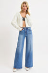 HIGH RISE WIDE LEG JEANS