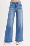 HIGH RISE WIDE LEG JEANS