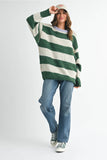 Oversized Striped Sweater