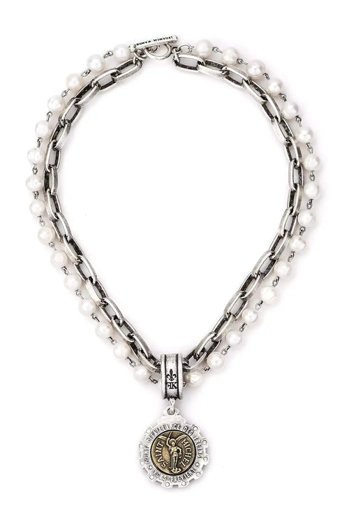 SS1491-Z - Ninette Necklace – Pearl Lyon