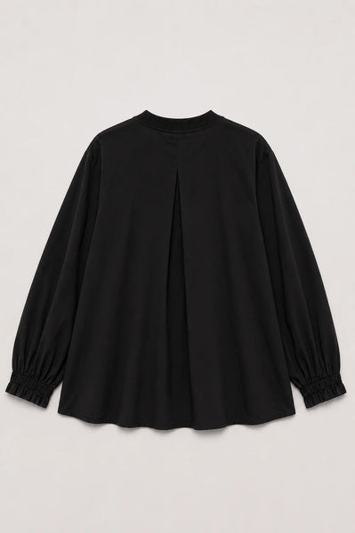 Sasha Sweater Knit & Woven Top