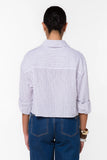 Stormi Berry Stripe Shirt