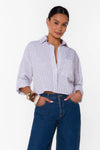 Stormi Berry Stripe Shirt