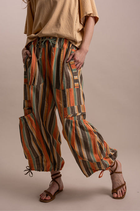 Geometric Pattern Pants