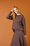 Talia Hi Lo Knit Sweater with Split Back