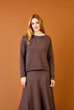 Talia Hi Lo Knit Sweater with Split Back