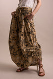 Ruched Side Wideleg Star Print Pants