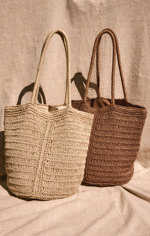 Las Lomas Straw Bag