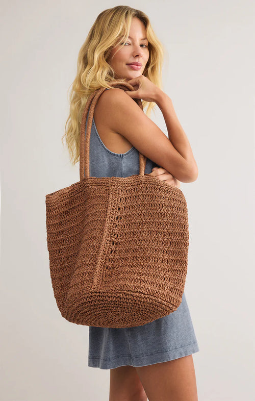 Las Lomas Straw Bag