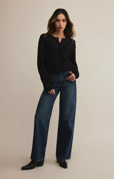 Rosalyn Diamond Sweater Cardigan