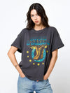 Boots & Dreams Black Western Graphic Boyfriend Tee