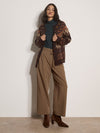 Fairisle Crew Neck Cardigan