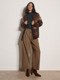 Fairisle Crew Neck Cardigan