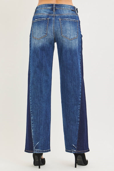 SLOUCHY BAGGY JEANS WITH SIDE ADJUSTABLE TABS