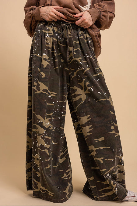Geometric Pattern Pants