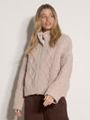 Chunky Cable Knit Coatigan