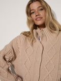 Chunky Cable Knit Coatigan
