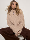 Chunky Cable Knit Coatigan
