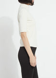 Clara Mockneck Elbow Sleeve Top