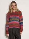 Chunky Knit Multi Colour Jumper