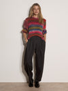 Chunky Knit Multi Colour Jumper