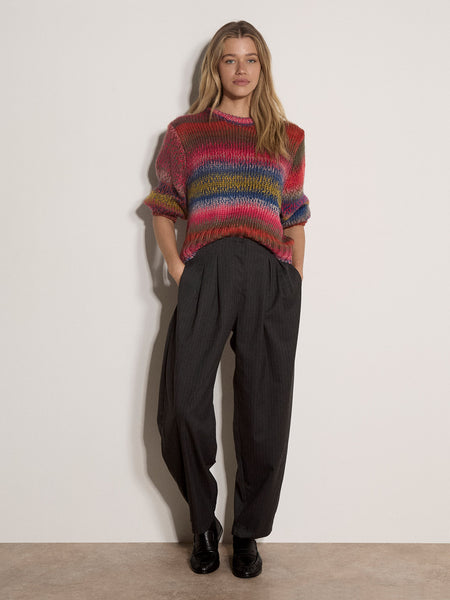 Chunky Knit Multi Colour Jumper