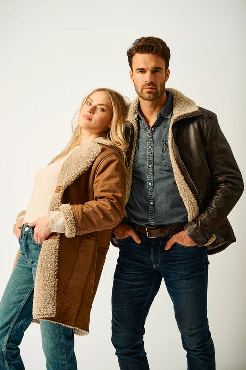 Dakota Over Sized Leather Jacket