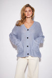 GLEN CARDIGAN IN POWDER BLUE