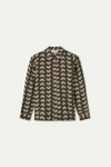 Geometric Print Shirt