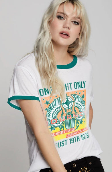 Journey Graphic Burn Out Tee