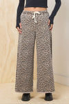 Stretch Denim Wide Leg Pant