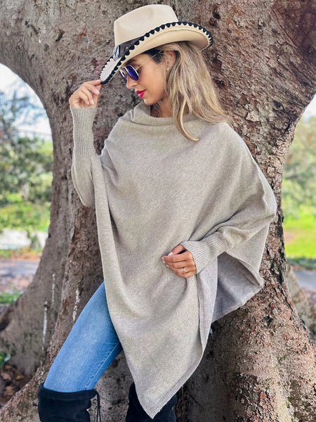 Colorful Long Sleeve Button Sweater