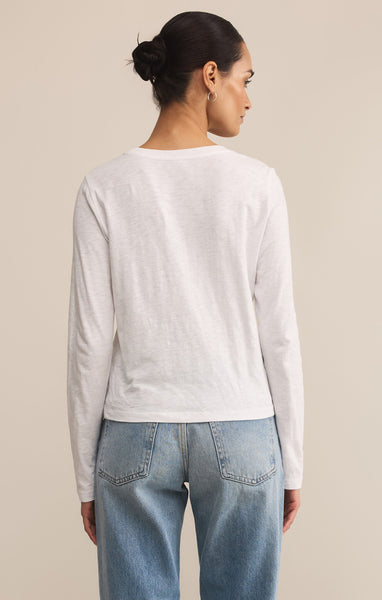 Modern Slub Long Sleeve Tee