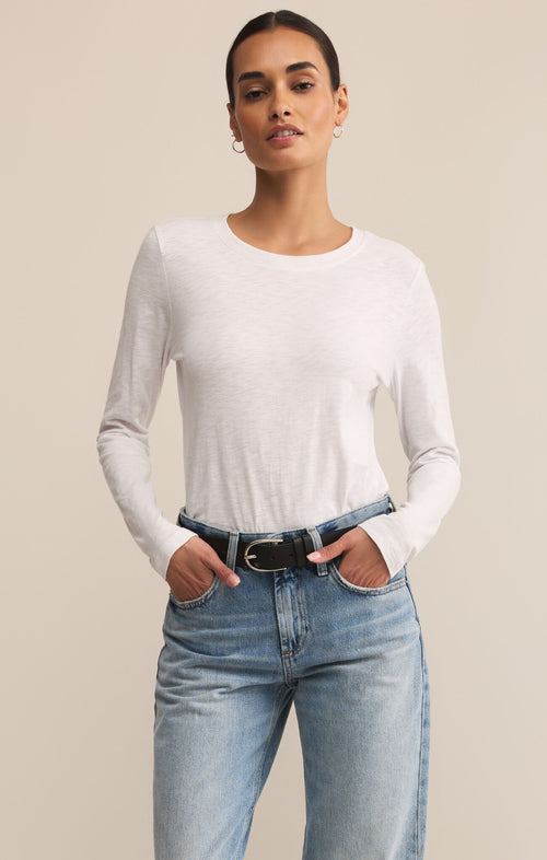 Modern Slub Long Sleeve Tee